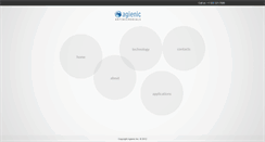 Desktop Screenshot of agienic.com